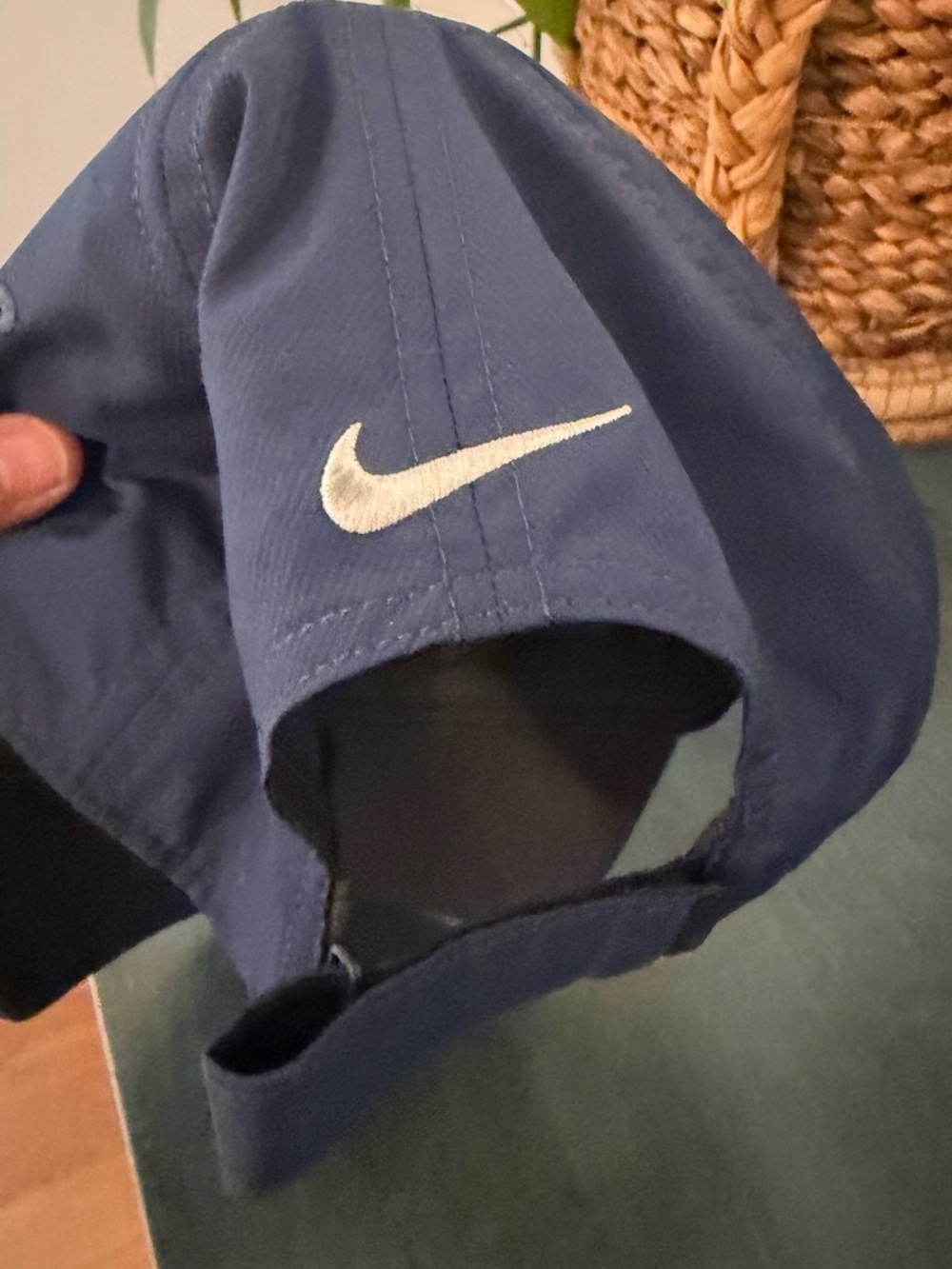 Nike Legacy 91 Dri-Fit Golf Tennis Strapback Blue Hat. - Picture 3 of 5